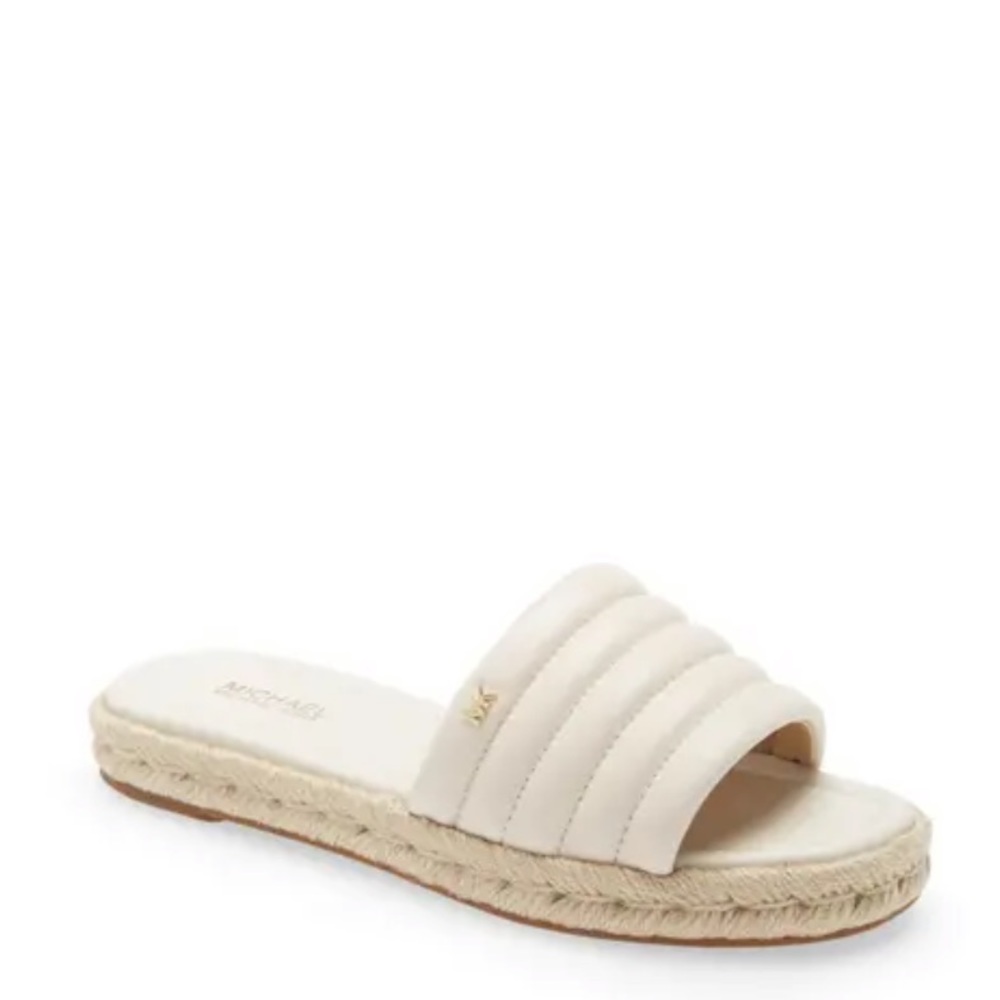 NEW: MK Espadrille-Style Sandal